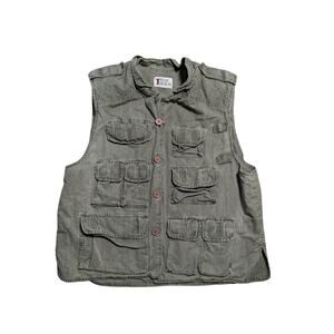Vintage TRAIL DESIGNS Safari Hunting/Fishing Vest/Cargo Vest, Large
